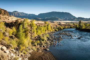 Shoshone River at Wapiti Valley, Wyoming