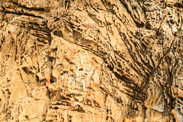 Stone cliff texture used for background