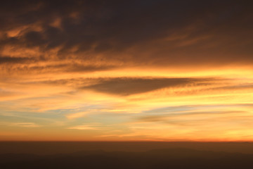 abstract landscape beautiful sky in sunset use for background
