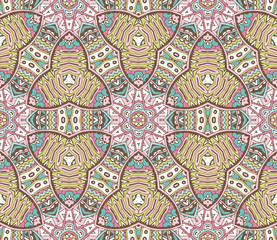 cute geometric doodles. seamless pattern
