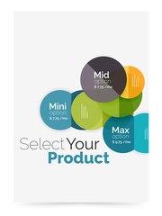 Option select infographic banner