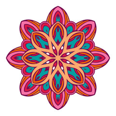 mandala ethnic round  ornament design
