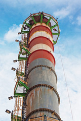 Chimney stack annual inspection