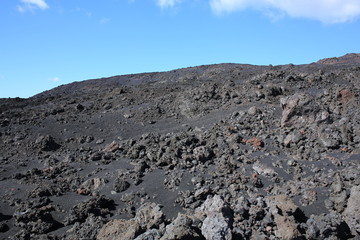 Volcanic landscape on La Palma Island, Canary Islands, Spain