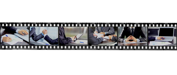 abstract retro film strip