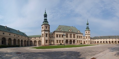 Fototapeta na wymiar Bishops Palace in Kielce, Poland