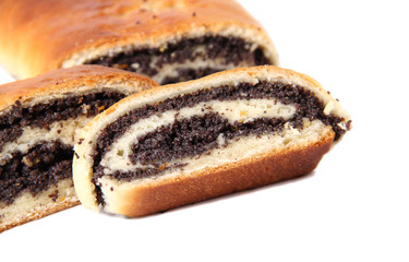 Strudel with poppy seeds