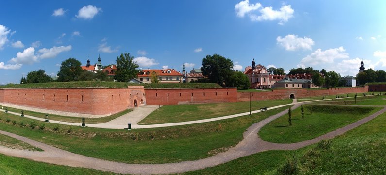 View of Zamość, Poland