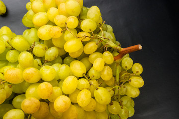 Large grapes cluster