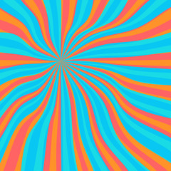 Colored orange lollypop background