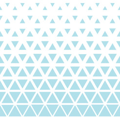 Abstract geometric blue graphic design triangle halftone pattern