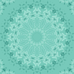 Folk ornamental textile pattern