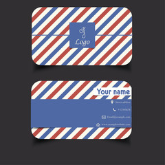 Fototapeta premium Business Card Template