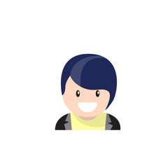 Profile Icon Male Avatar Man, Hipster Cartoon Guy Beard Portrait, Casual Person Flat Vector Illustration