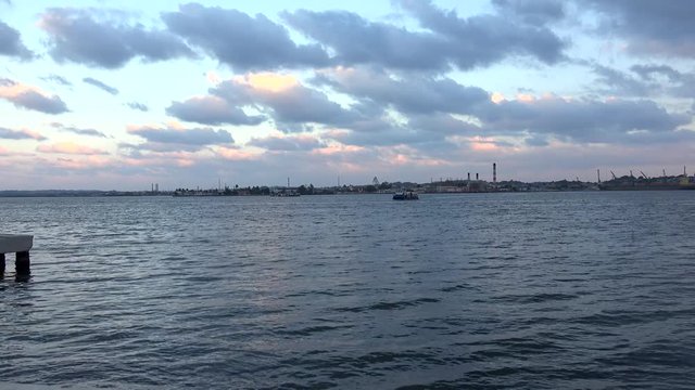 Havana Bay and Ferry service to Regla. Cuba
