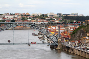 Obraz premium Panorama of Porto city, Portugal 