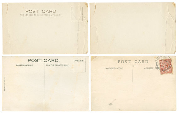 Retro post cards