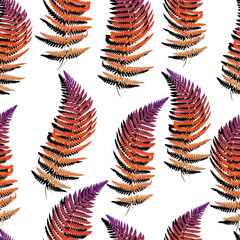 Fern seamless pattern