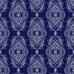 Damask seamless pattern