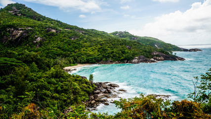 Obraz premium Beach Seclusion in Seychelles