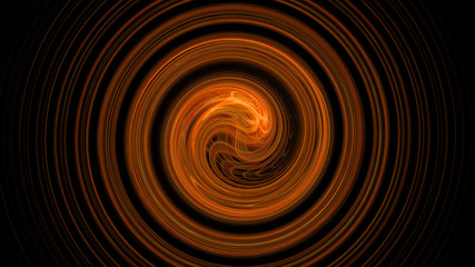 Red spiral abstract background with galaxy glow