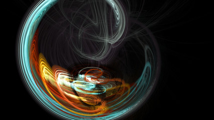 Colorful watercolor explosion abstract background