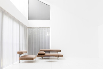 Fototapeta premium interior of modern living room