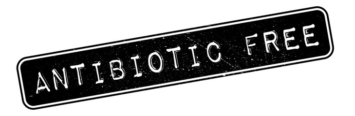 Antibiotic Free rubber stamp. Grunge design with dust scratches. Effects can be easily removed for a clean, crisp look. Color is easily changed.