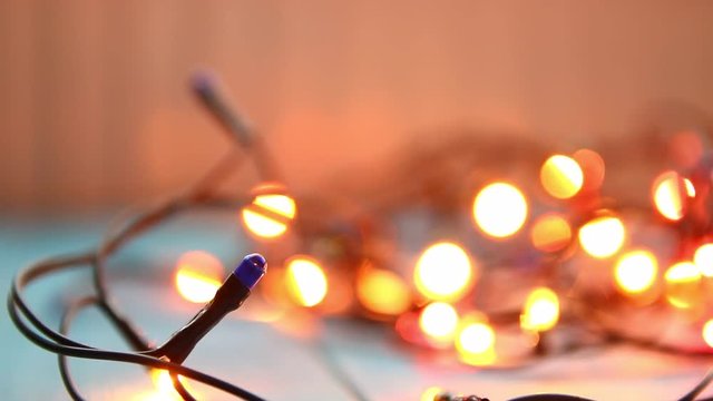 Flashing christmas lights