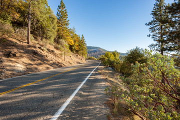 Two Lane Highway Curve 1
