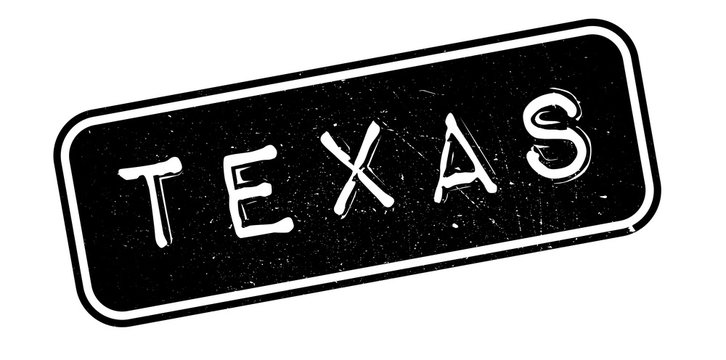 Texas rubber stamp. Grunge design with dust scratches. Effects can be easily removed for a clean, crisp look. Color is easily changed.