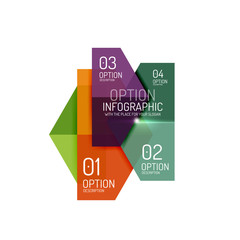 Infographic banner layouts