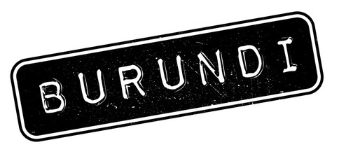 Burundi rubber stamp. Grunge design with dust scratches. Effects can be easily removed for a clean, crisp look. Color is easily changed.
