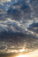 Fototapeta premium sky at dawn Sun