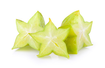 Fototapeta premium star apple on white background