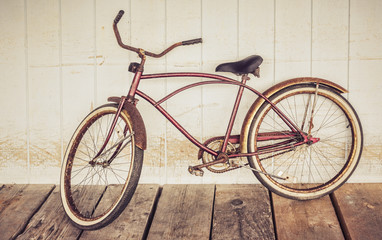 Naklejka na ściany i meble Rusy old bike