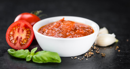 Tomato Sauce (selective focus)