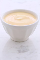 Fresh banana yogurt
