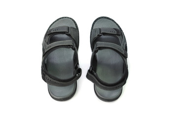 Strap sandals isolated on white background