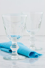 crystal glasses
