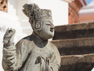 Obraz premium Chinese statue in Phrapathom Chedi