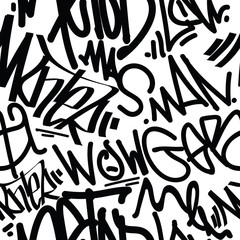 Graffiti Art Seamless Pattern