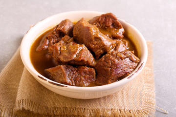 Beef stew with gravy