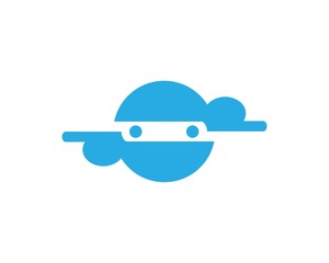 ninja cloud logo icon emblem template 1 © circleana