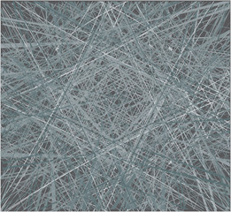 Abstract round decorative grid textured backdrop.