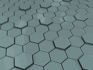 Honeycomb. Full frame background. Network concept