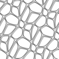 Seamless mesh pattern
