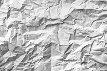 Crumpled paper texture background 