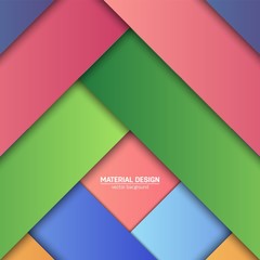 Vector material design background. Abstract creative concept layout template. For web and mobile app, paper art illustration design. style blank, poster, booklet. Motion wallpaper element. Flat ui