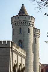 Obraz premium Türme des Nauenburger Tores in Potsdam, Brandenburg